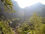 24 Waterfall From Trail Between Himalaya And Hinku Cave On Trek To Annapurna Sanctuary 